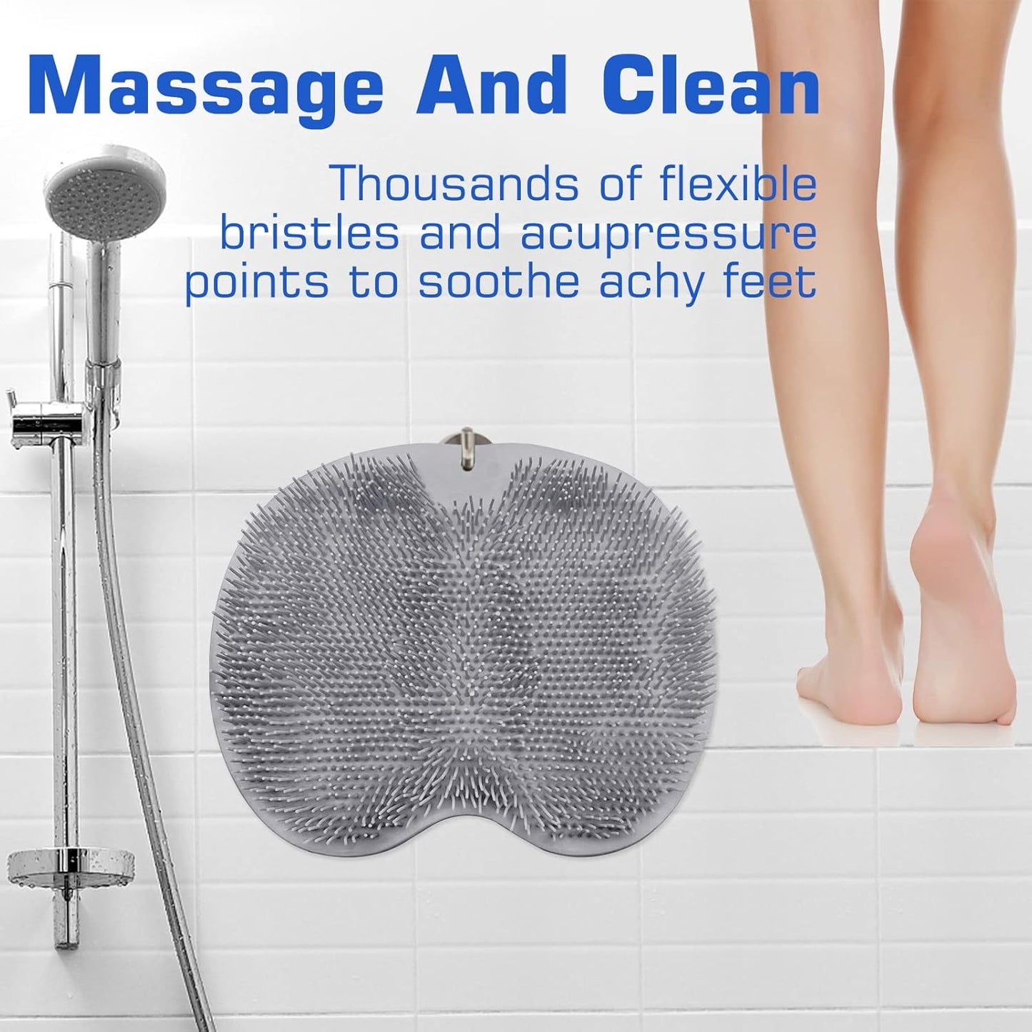 Shower Foot and Back Scrubber (Buy 1 Get 1 Free)