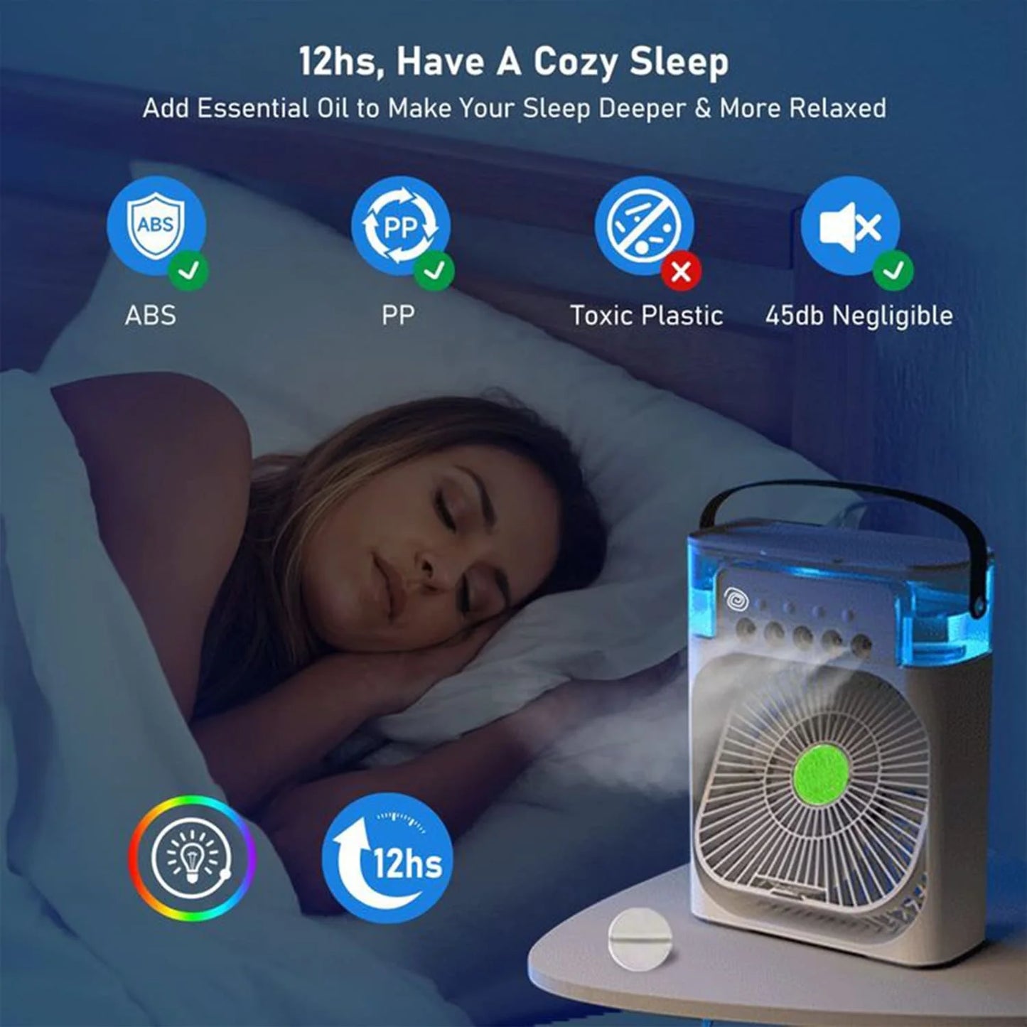 Portable Air Cooler & Humidifier