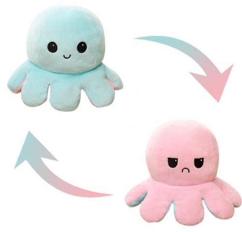 Moody Octopus Plush Toy